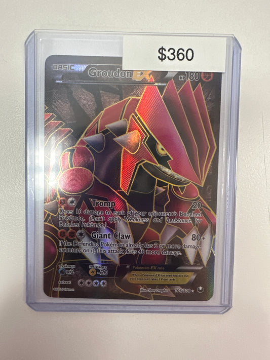 Pokemon Groudon EX  106/108