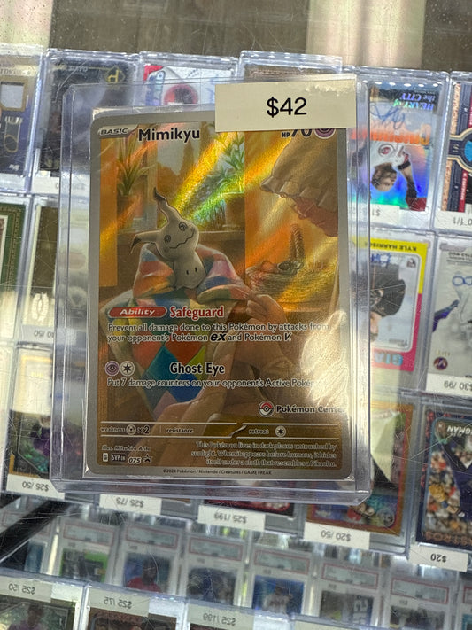 Pokemon Mimikyu Pokemon Center Promo #075