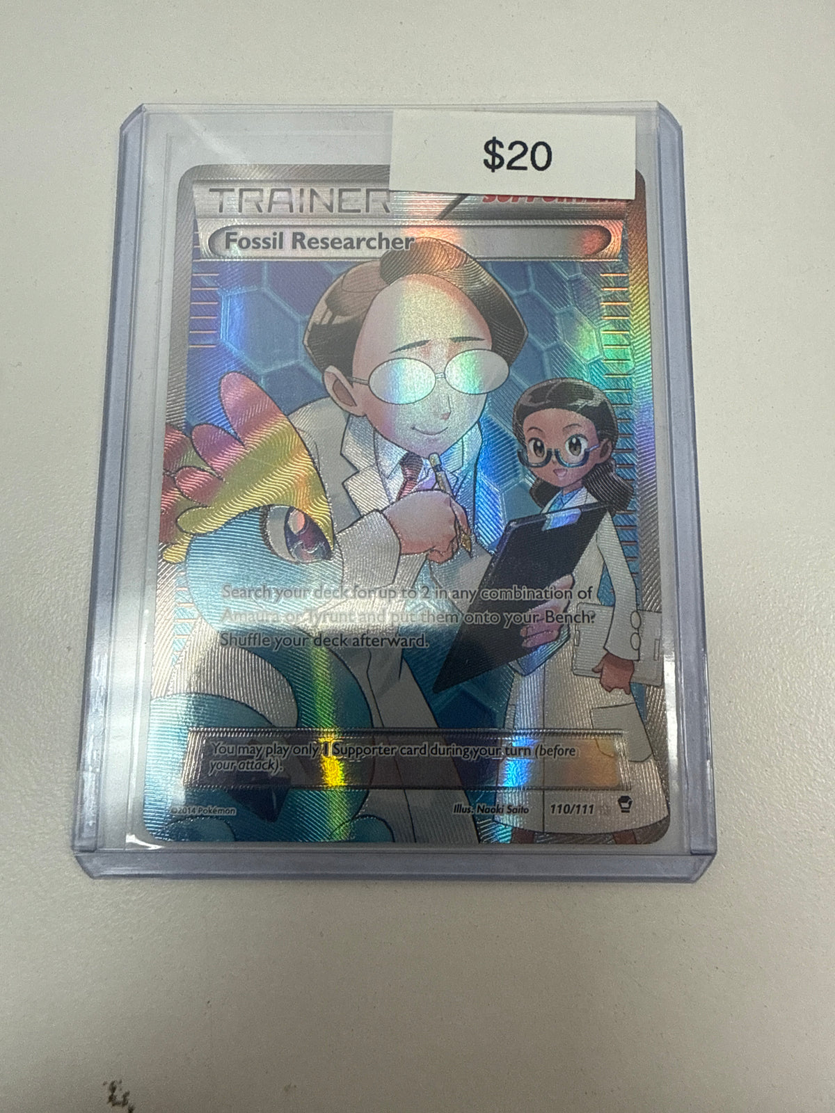 Pokemon Fossil Researcher #110/111