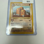 Pokemon Dugtrio Shadowless Non-Holo #19/102