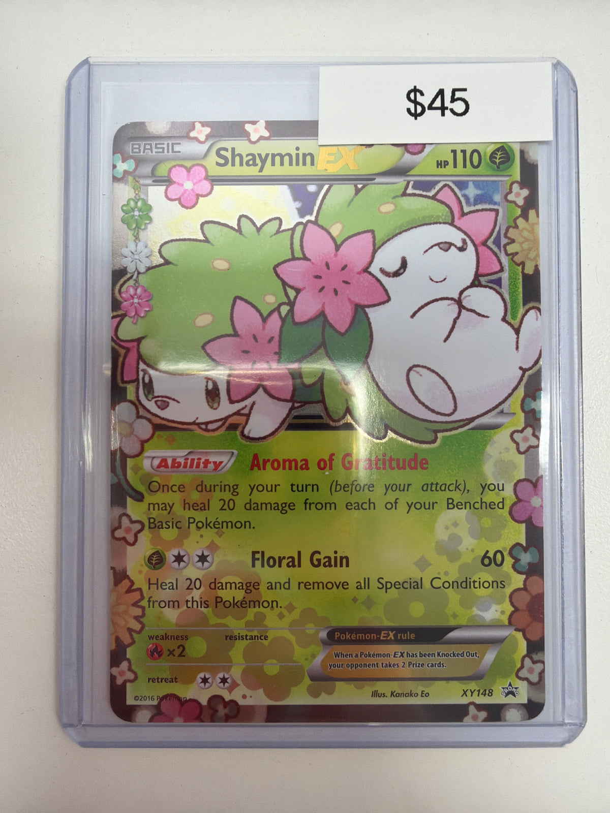 Pokemon Shaymin EX XY148