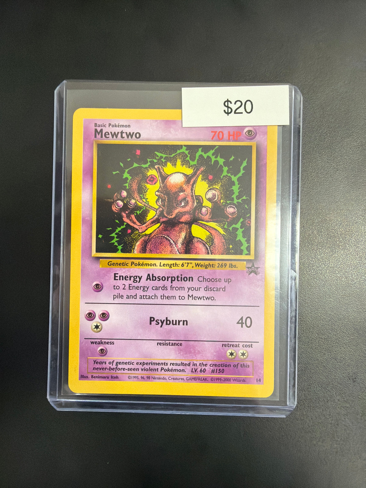 Pokemon Mewtwo Promo 14 NM