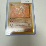 Pokemon Hitmonlee 1st Ed Non-Holo #22/62