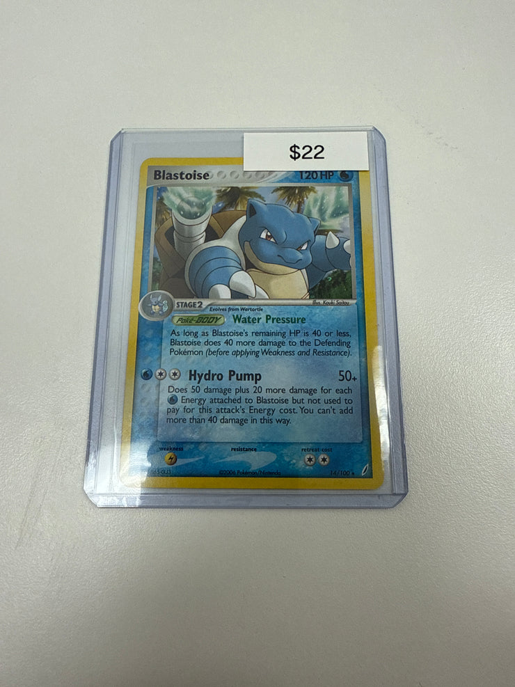 Pokemon Blastoise Holo 