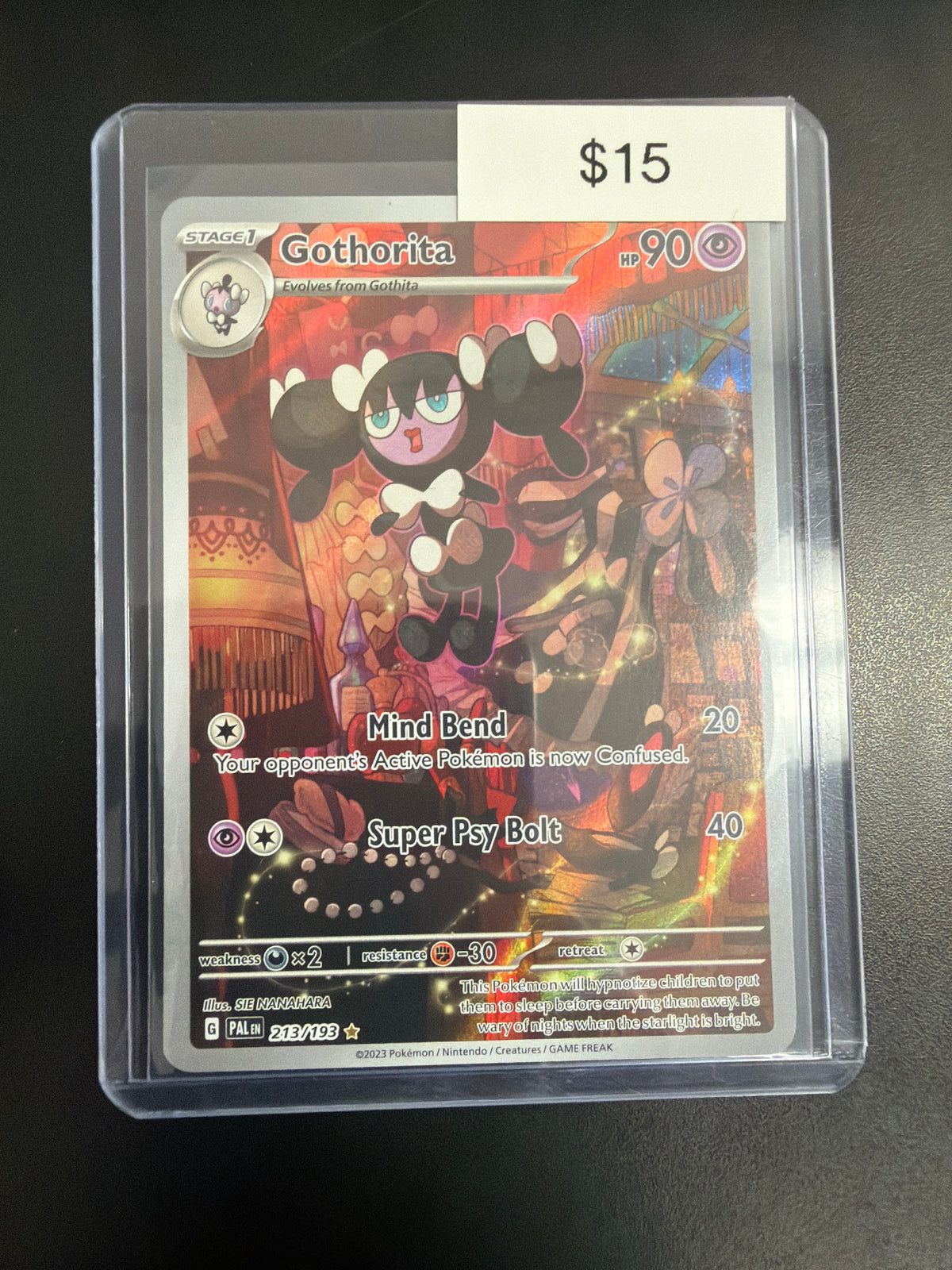 Pokemon Gothorita #213/193