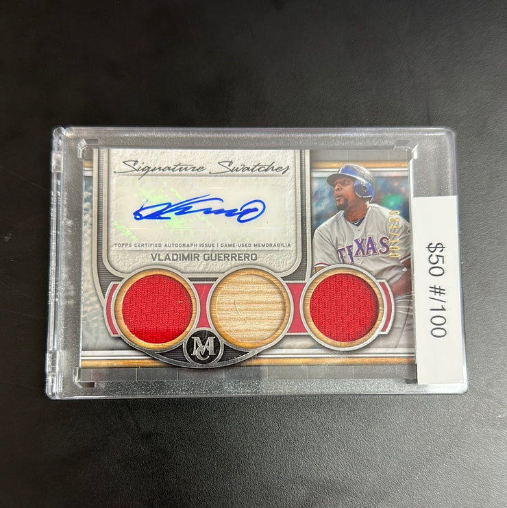 2023 Topps Vladimir Guerrero Signature Swatches /100 