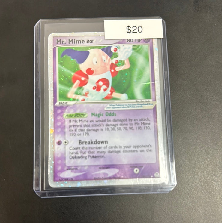 Pokémon Mr. Mime Ex Holo 110/112