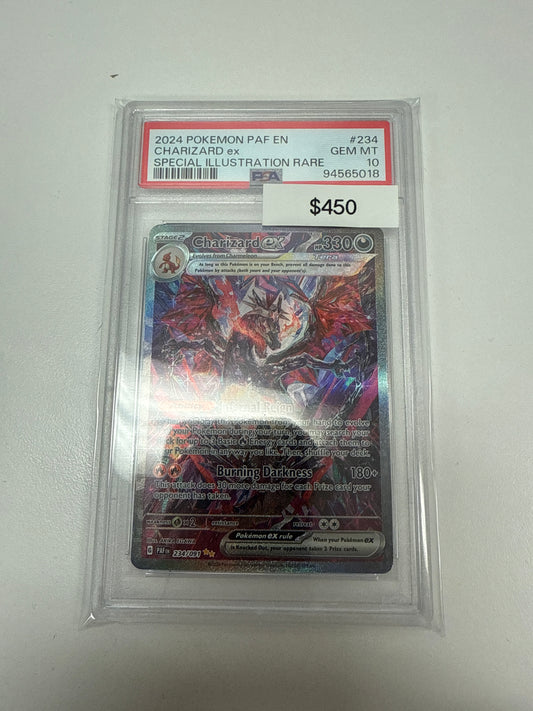 Paldean Fates Charizard Ex #234/091 PSA 10