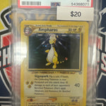 Pokemon Ampharos Holo 1/111 PSA 6
