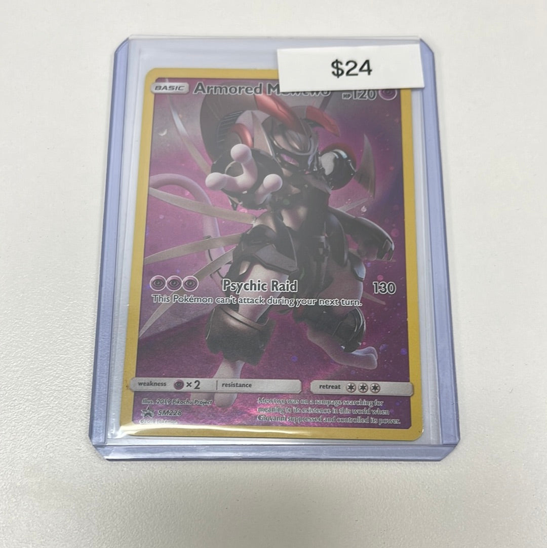 Pokmon Armored Mewtwo Promo SM228 Grail Collectibles AZ Pokmon Armored Mewtwo Promo SM228 Grail Collectibles AZ