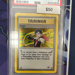 Pokemon Koga Holo PSA 8