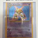 Pokemon Alakazam Shadowless 1/102 HP