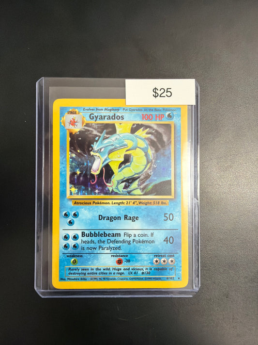 Pokemon Gyarados Holo 6/102 LP