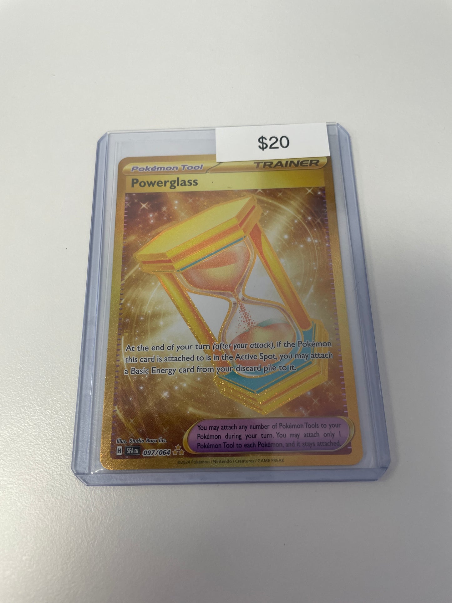 Pokemon Power Glass Gold #097/064