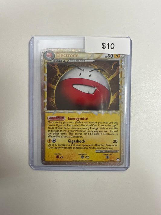 Pokemon Electrode Prime HeartGold SoulSilver 93/102