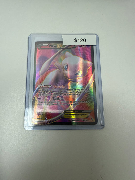 Pokemon Dragon’s Exalted Mew EX Full Art 120/124