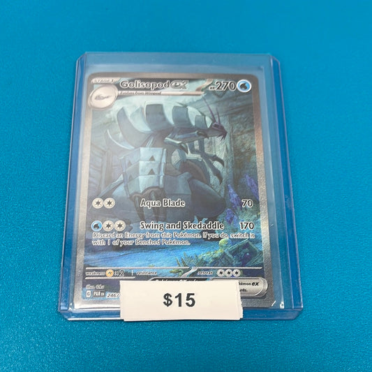 Pokémon Golisopod ex Paradox Rift Special Illustration Rare 246/182