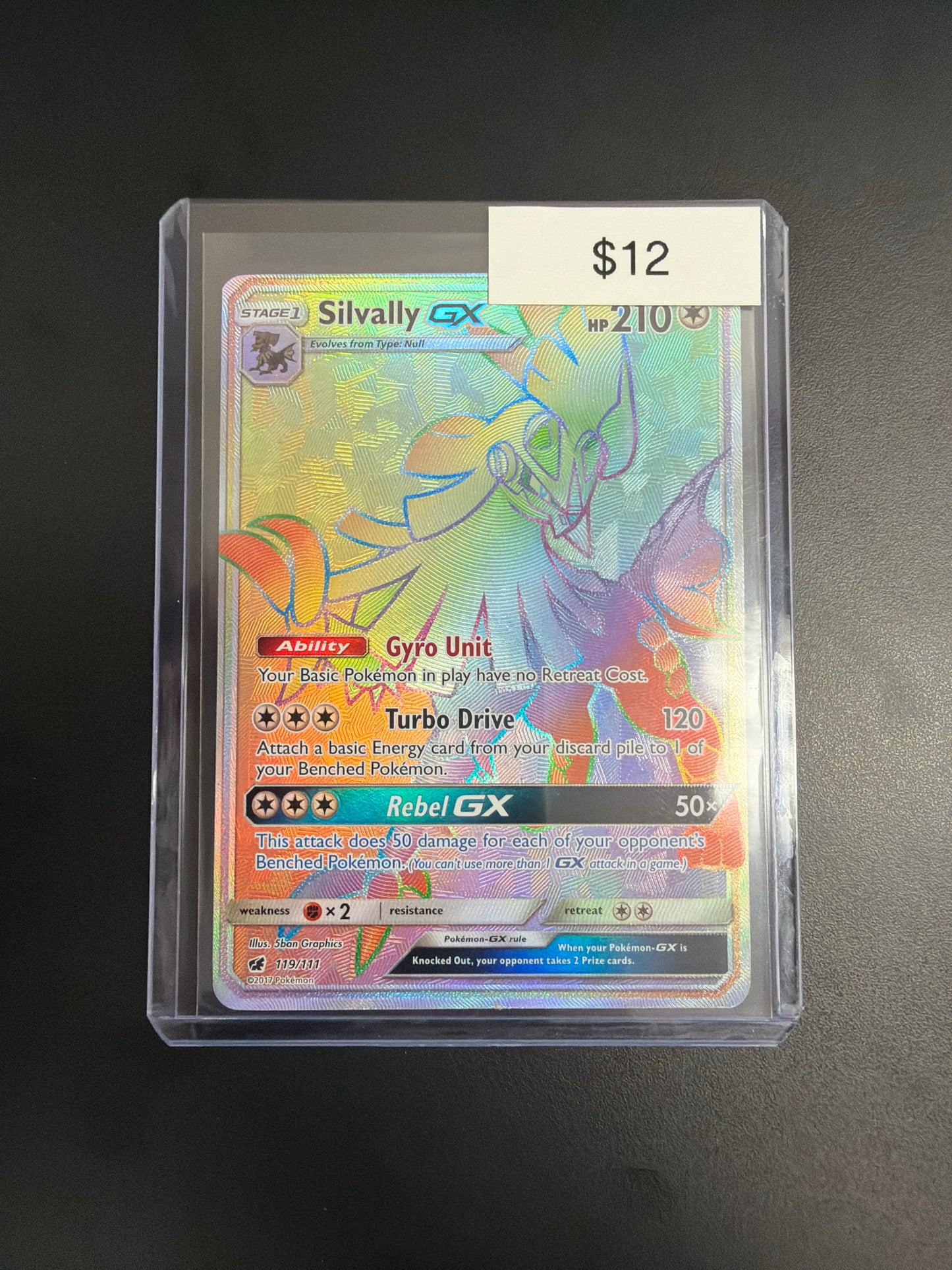 Pokemon Simvally GX Secret 119/111