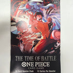 One Piece The Time Of Battle Sleeved Booster Pack
