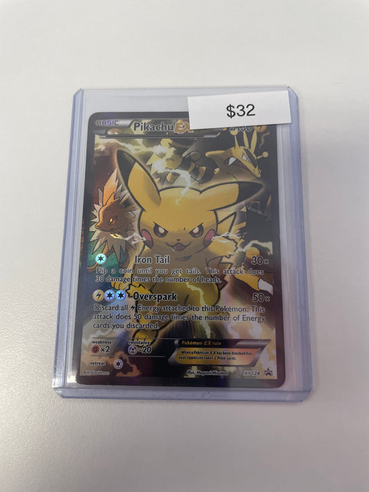 Pokemon Pikachu Ex #XY124