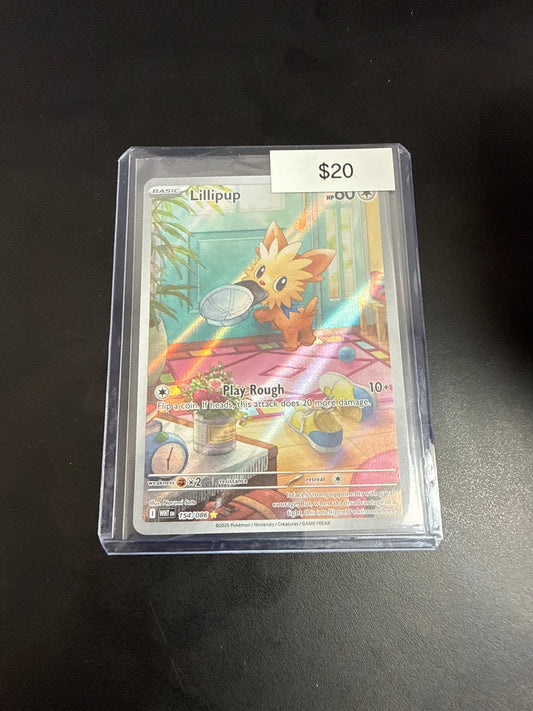 Pokemon White Flare Lillipup #154/086