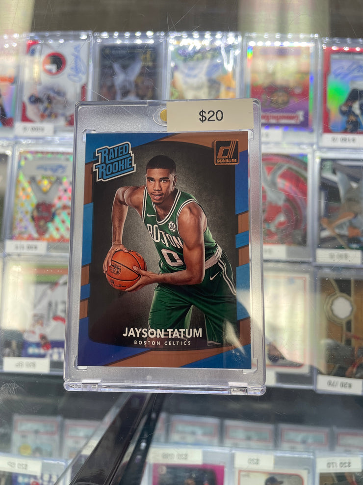 2017 Donruss Jayson Tatum Rated Rookie 