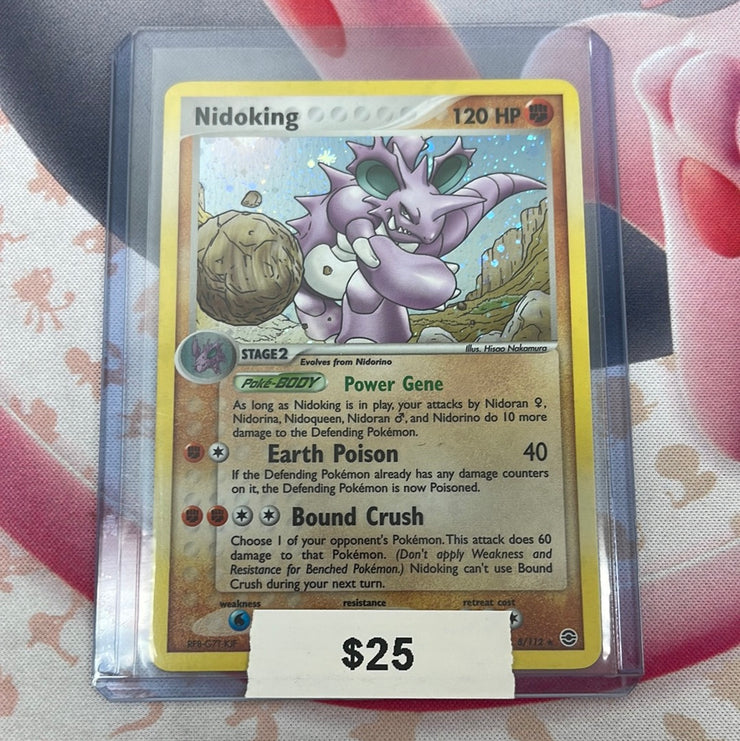 Pokémon Nidoking FireRed LeafGreen Holo 8/112