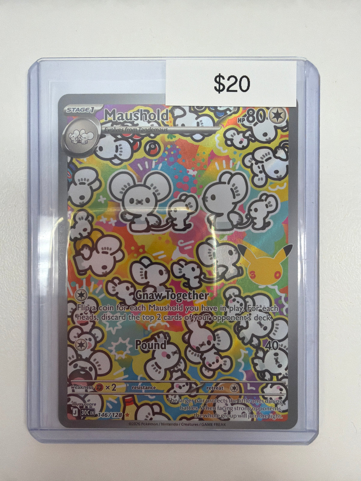 Pokemon Maushold 146/128