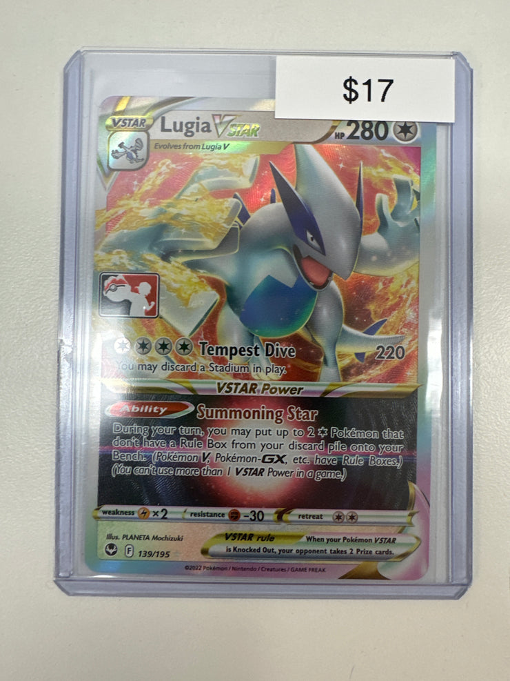 Pokemon League Promo Lugia Vstar 139/195