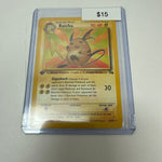 Pokemon Raichu 1st Ed Non-Holo #29/62