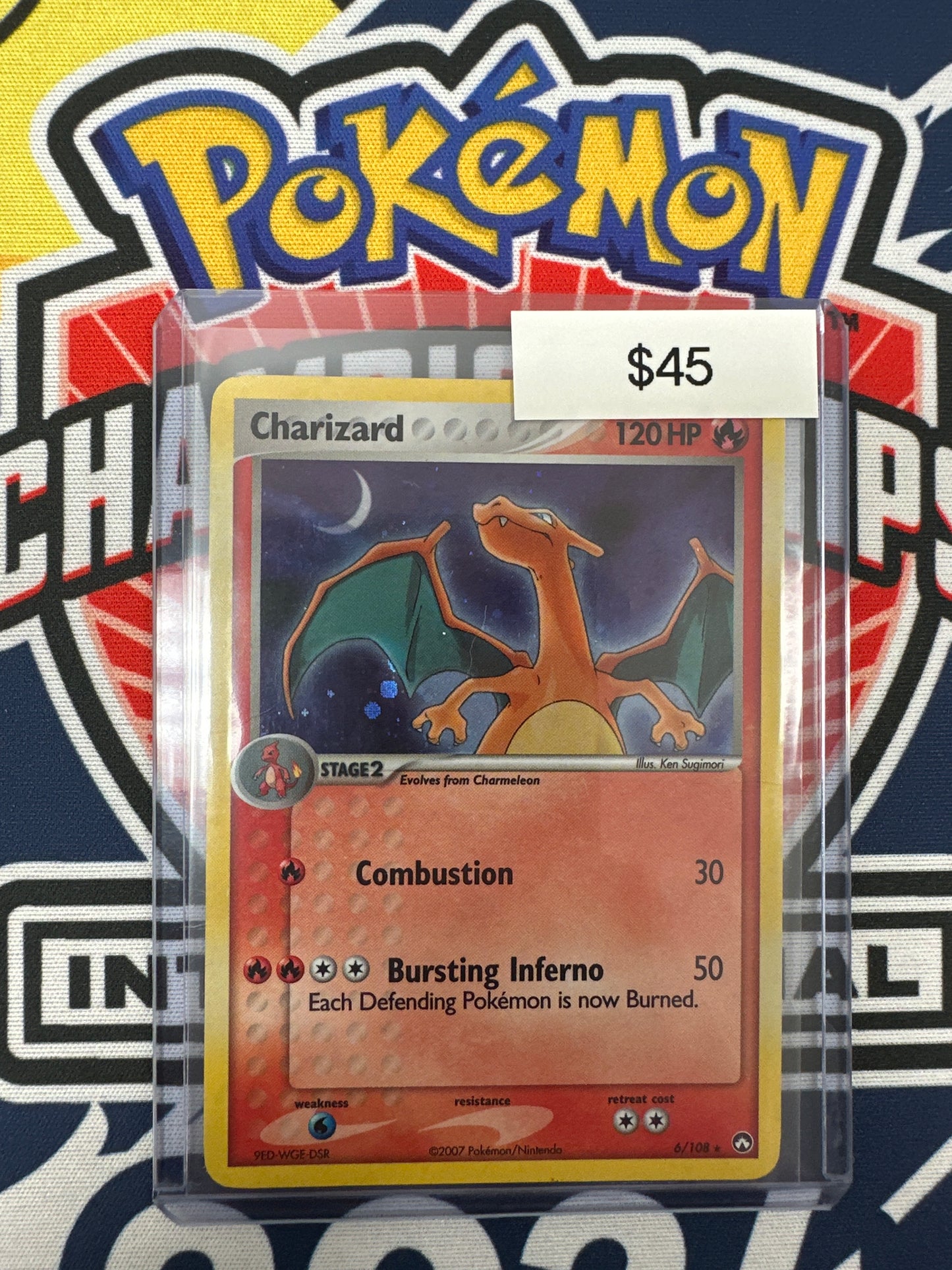 Pokemon Charizard Holo 6/108