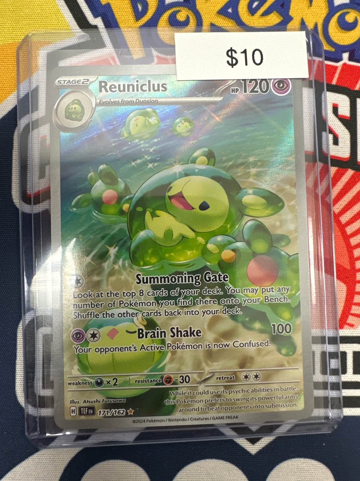 Pokemon Temporal Forces Reuniclus 171/162