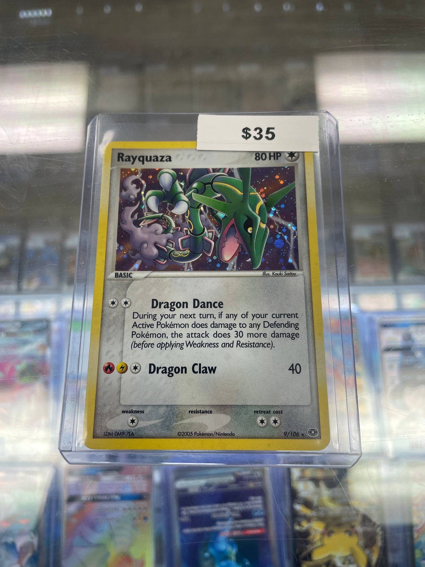 Pokemon Rayquaza Holo #9/106