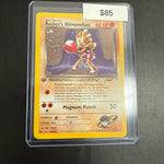 Pokémon Rockets Hitmonchan 1st Ed. 11/132