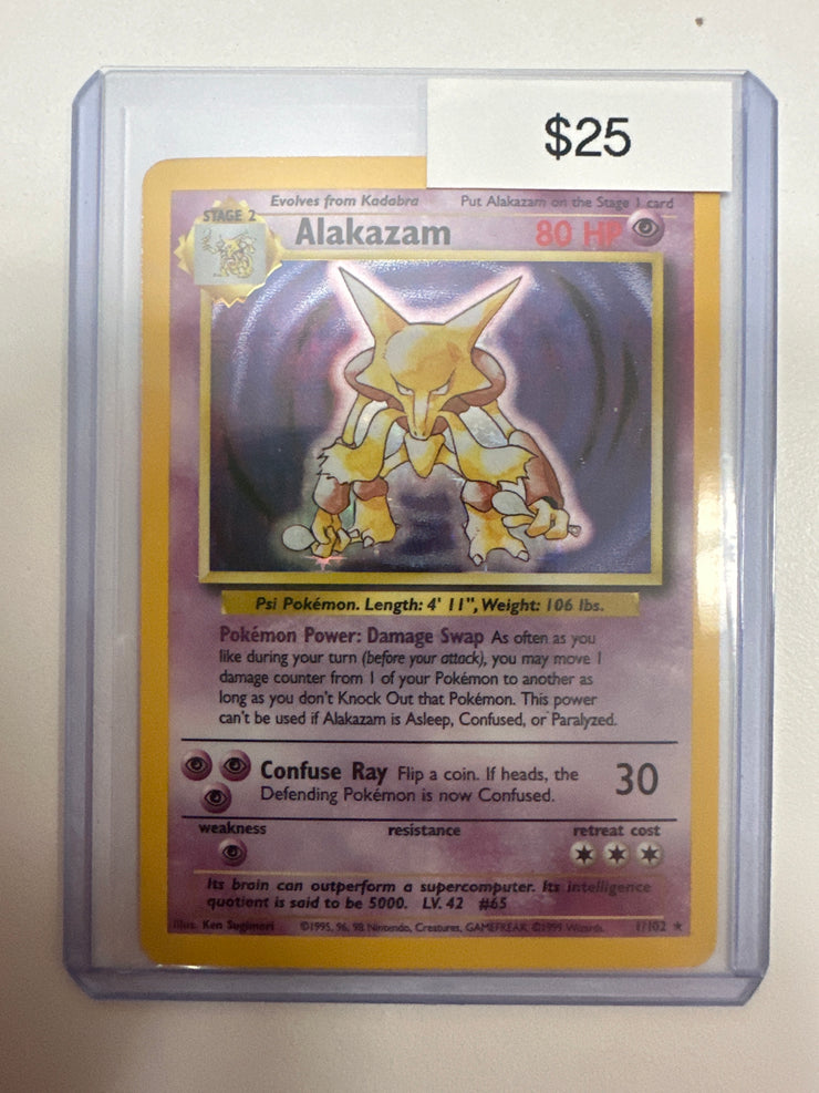 Pokemon Alakazam 1/102