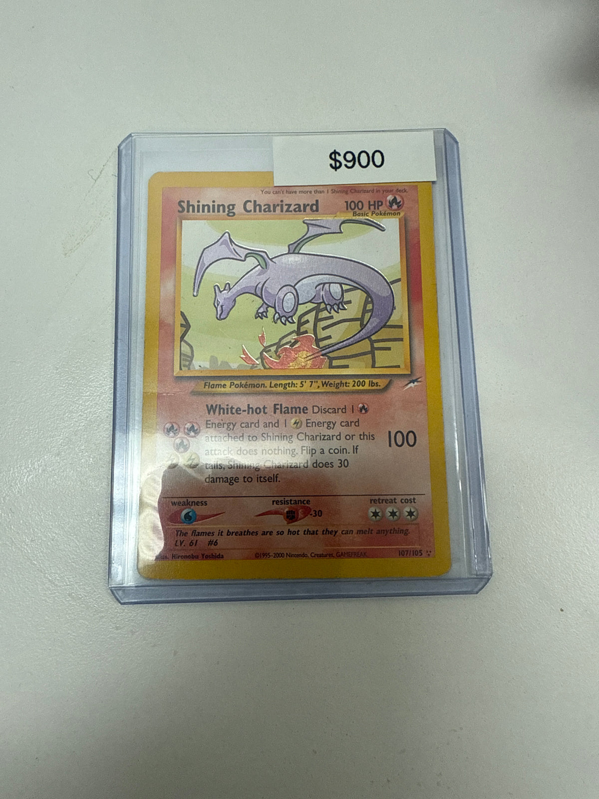Pokemon Shining Charizard #107/105