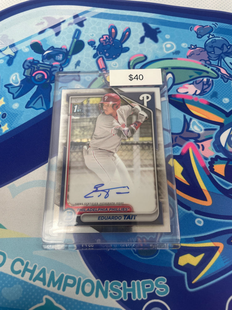 2024 Bowman Chrone Eduardo Tait Auto 