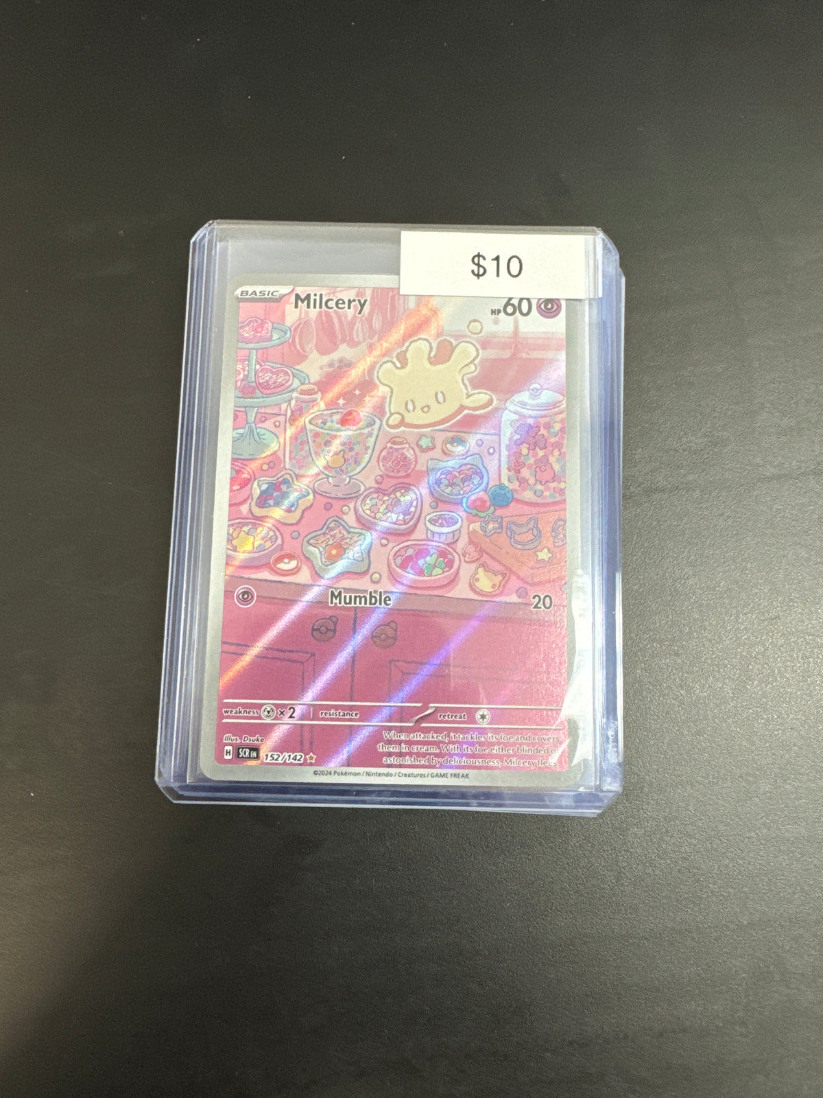 Pokémon Stellar Crown Milcery 152/142