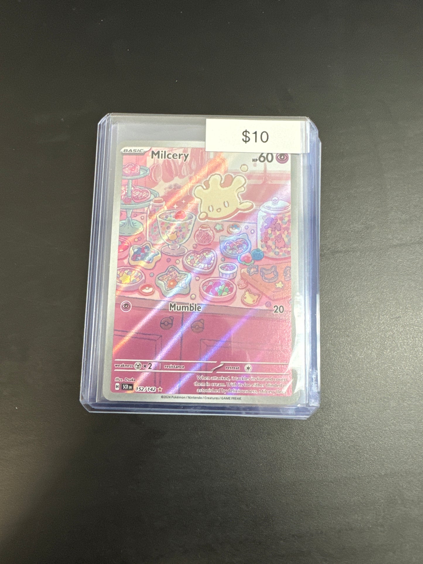 Pokémon Stellar Crown Milcery 152/142