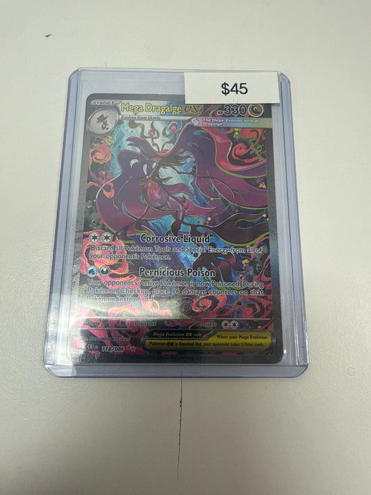 Pokemon Mega Dragalge Ex #118/086