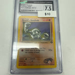 Gym Challenge Geodude #68/132 CGC 7.5