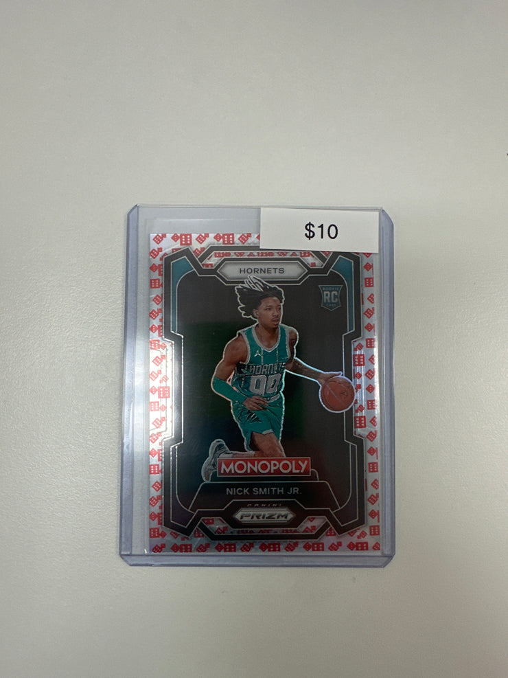 2023-24 Prizm Monopoly Red Dice Nick Smith Jr. 