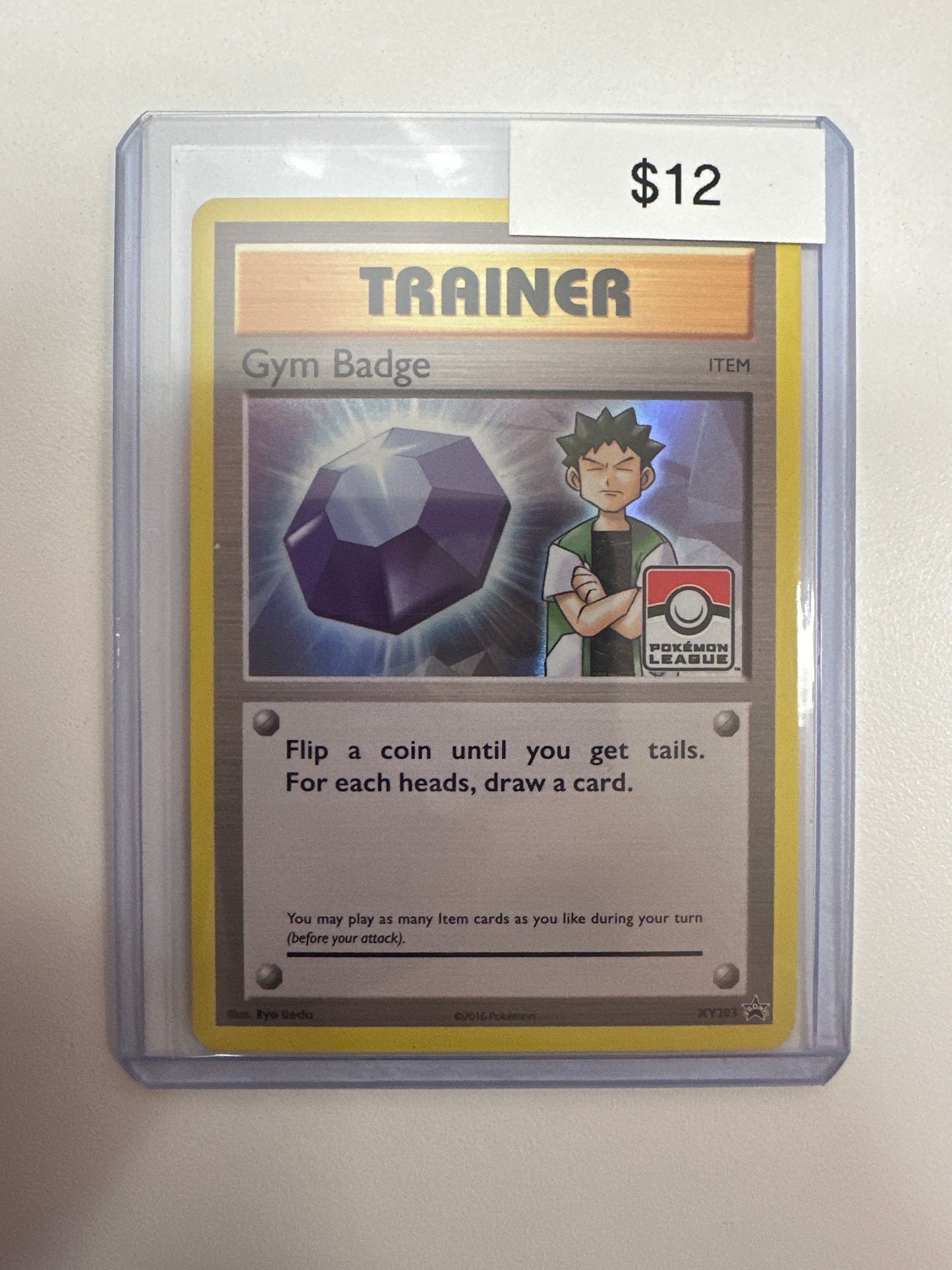 Pokemon Gym Badge Brock XY203