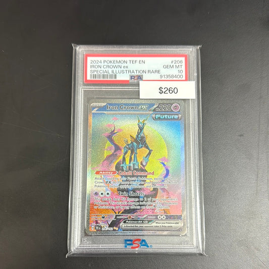 Pokémon Iron Crown EX 206 PSA 10