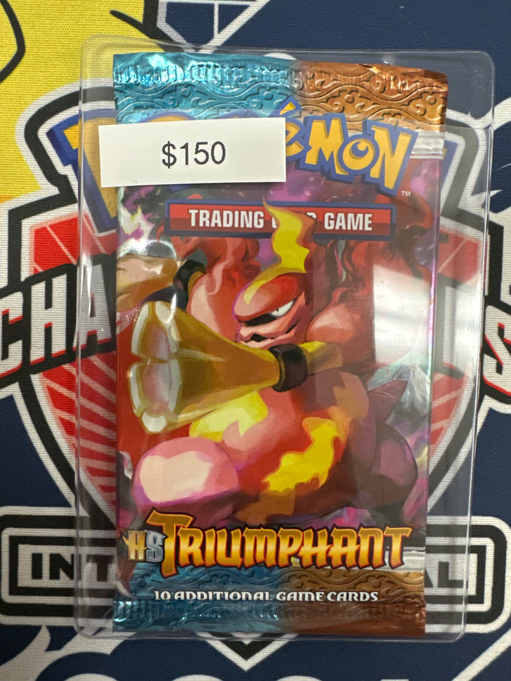 Pokemon HS Triumphant Booster Pack