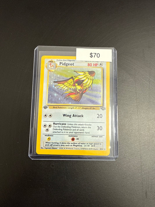 Pokémon PIDGEOT 8/64 1st Ed.