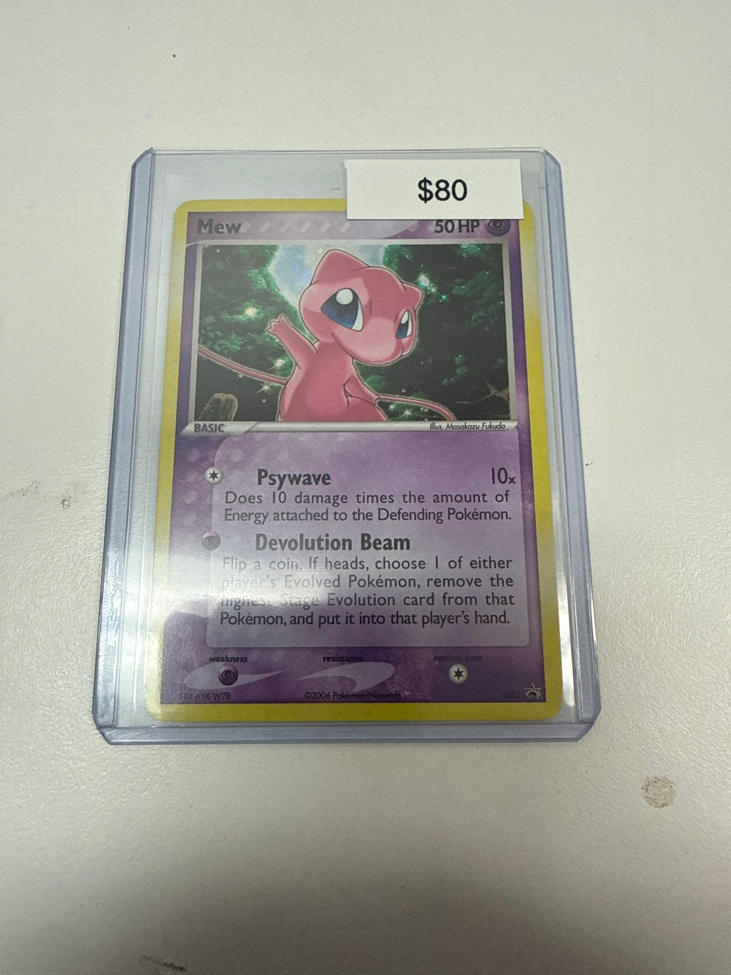 Pokemon Mew Holo #040