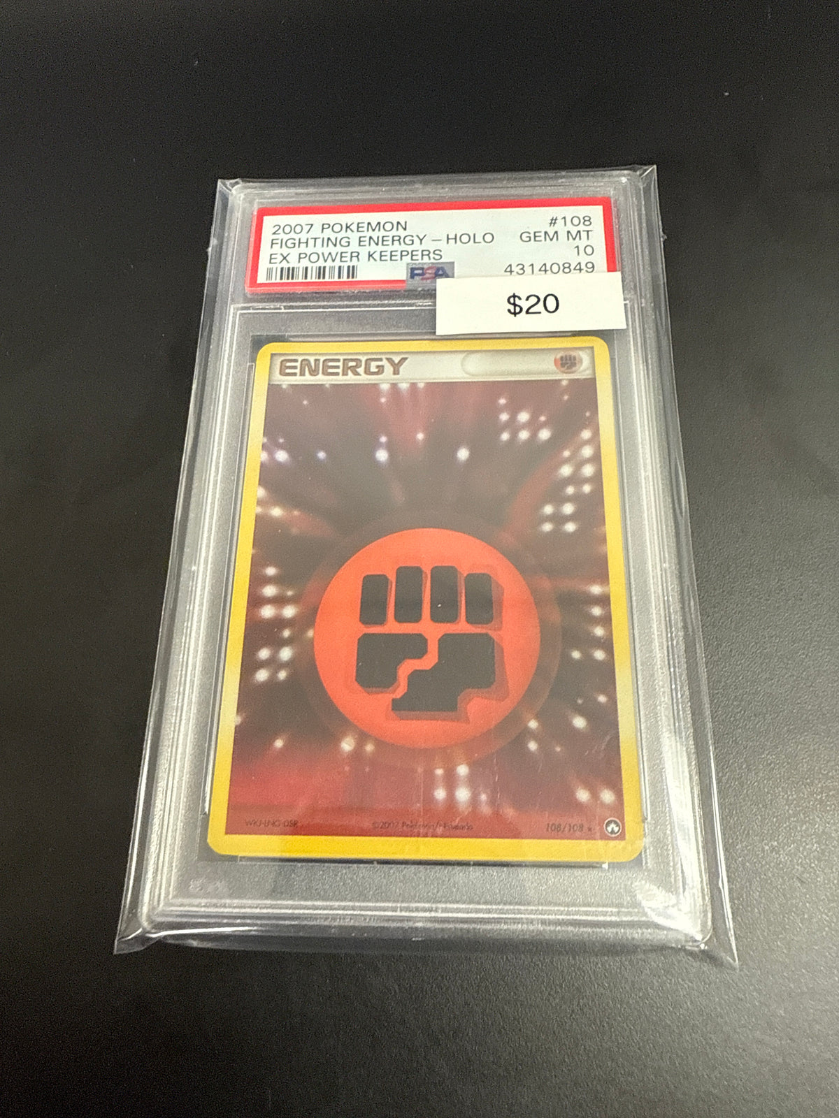 Ex Power Keepers Fighting Holo #108/108 PSA 10