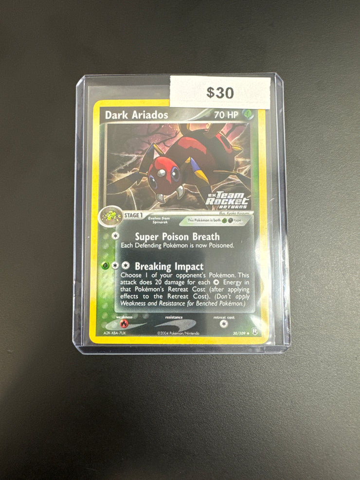 Pokémon Dark Ariados Holo Rev. 30/109