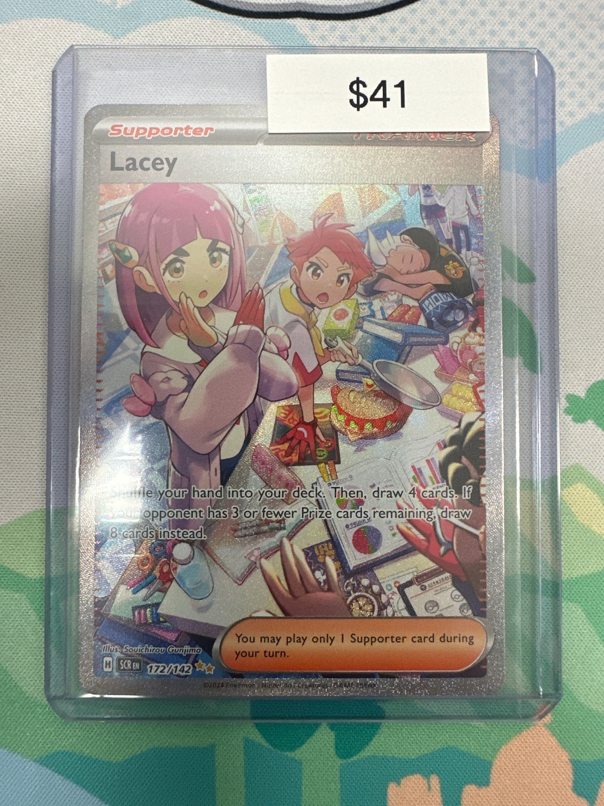 Pokemon Stellar Crown Lacey 172/142 – Grail Collectibles AZ